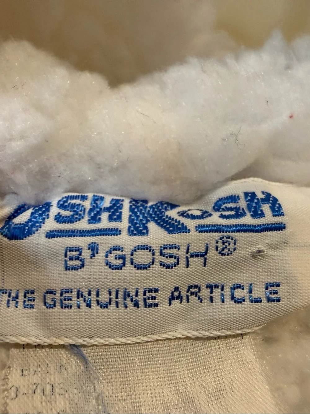 Vintage OshKosh snowsuit MADE IN USA baby bunting outfit